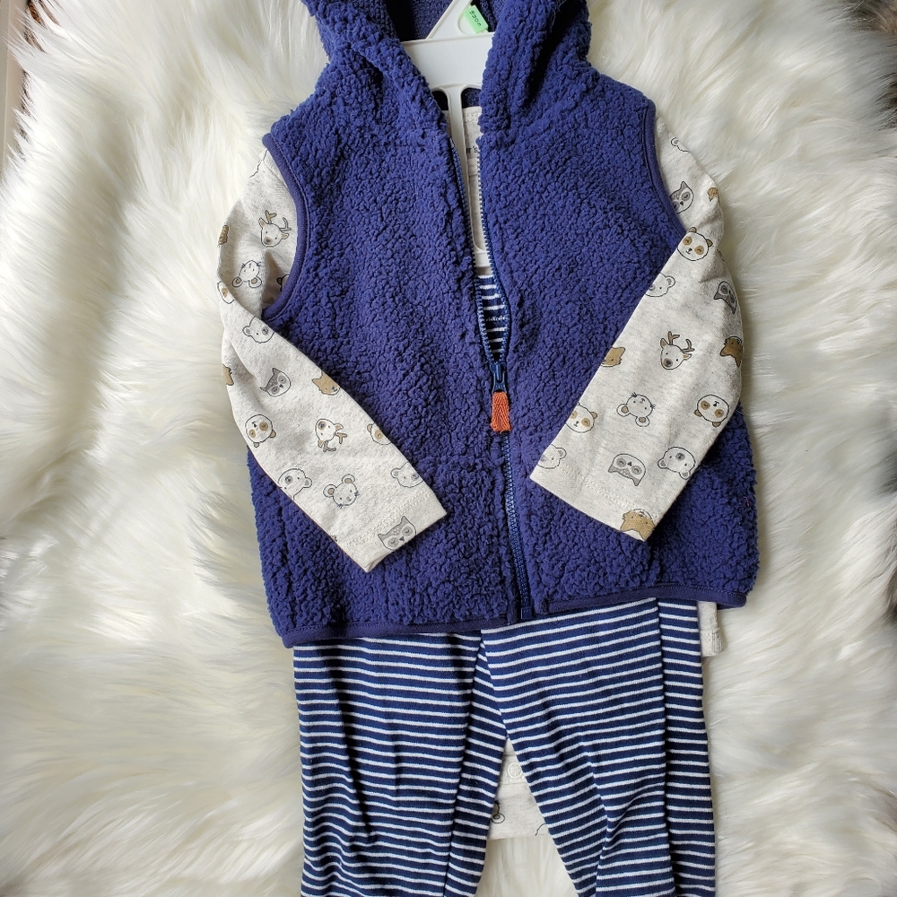 3-piece animal outfit